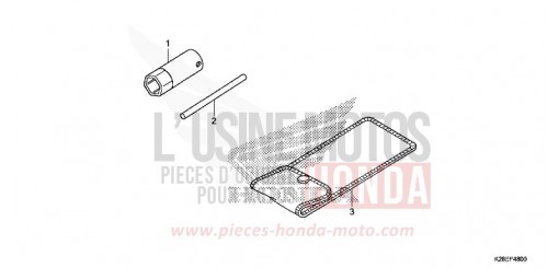 OUTIL CRF125FP de 2023